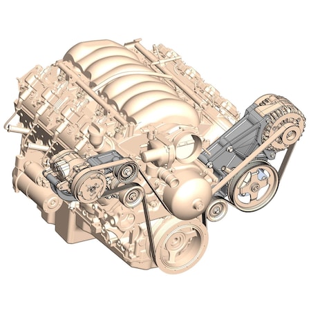 Holley LS A/C DRV BRACKET KIT 20-132